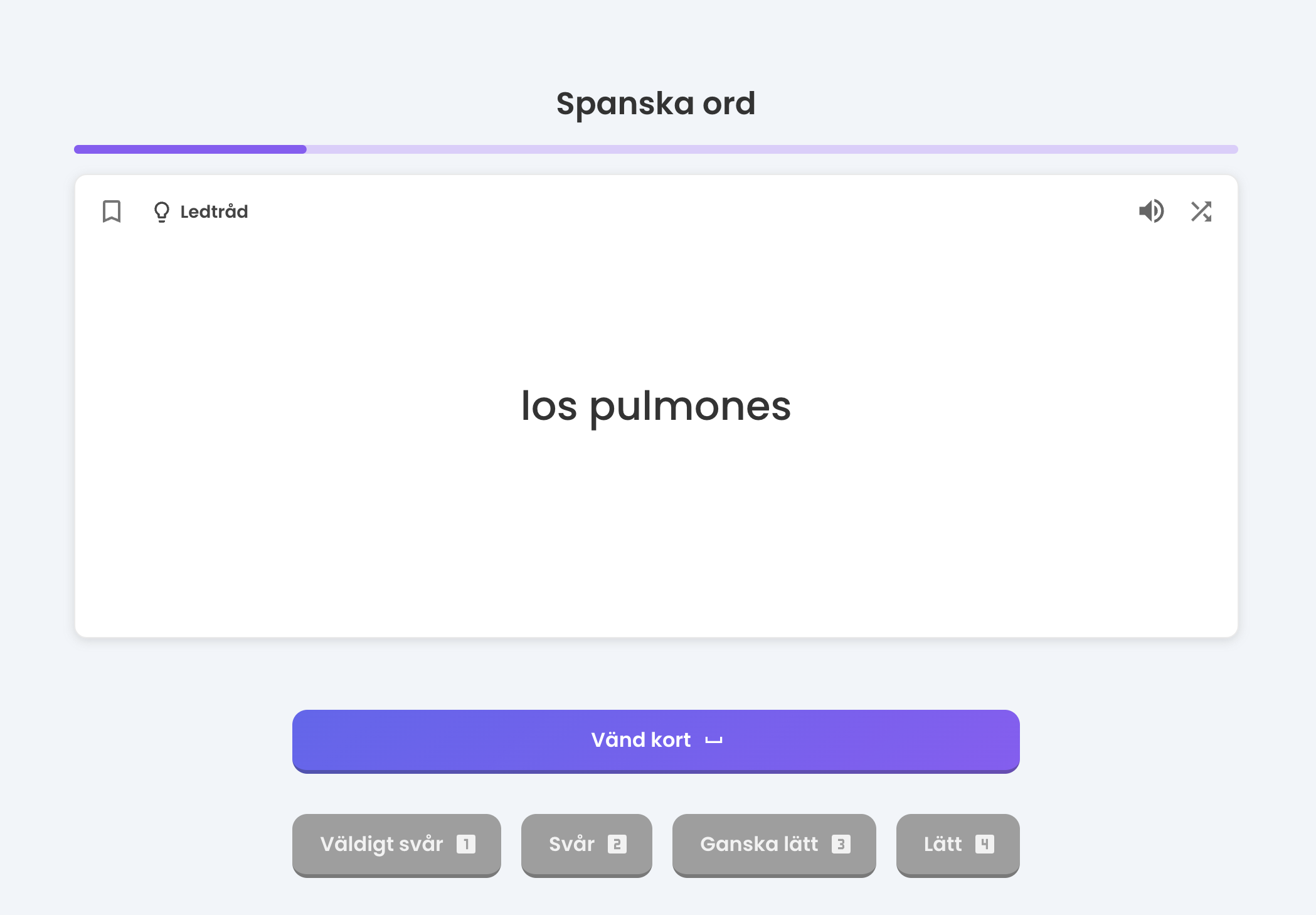 Generera flashcards med AI